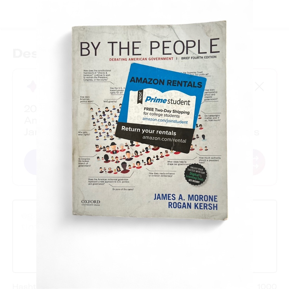 Oxford By the People Textbook - Gray